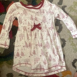 Christmas dress for a kid